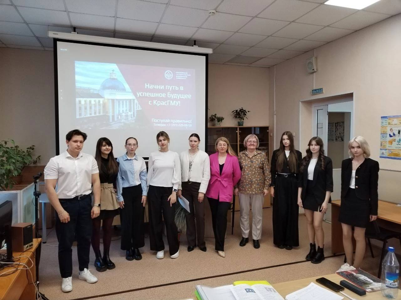 Поздравляем обучающихся специализированных классов с победой в конкурсе научных работ.